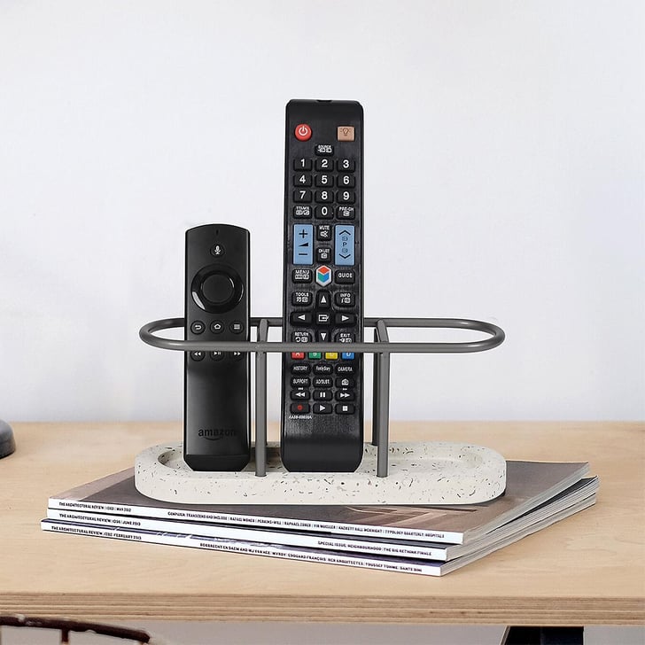 The Container Store Stackers Terrazzo Remote Control Caddy | How to