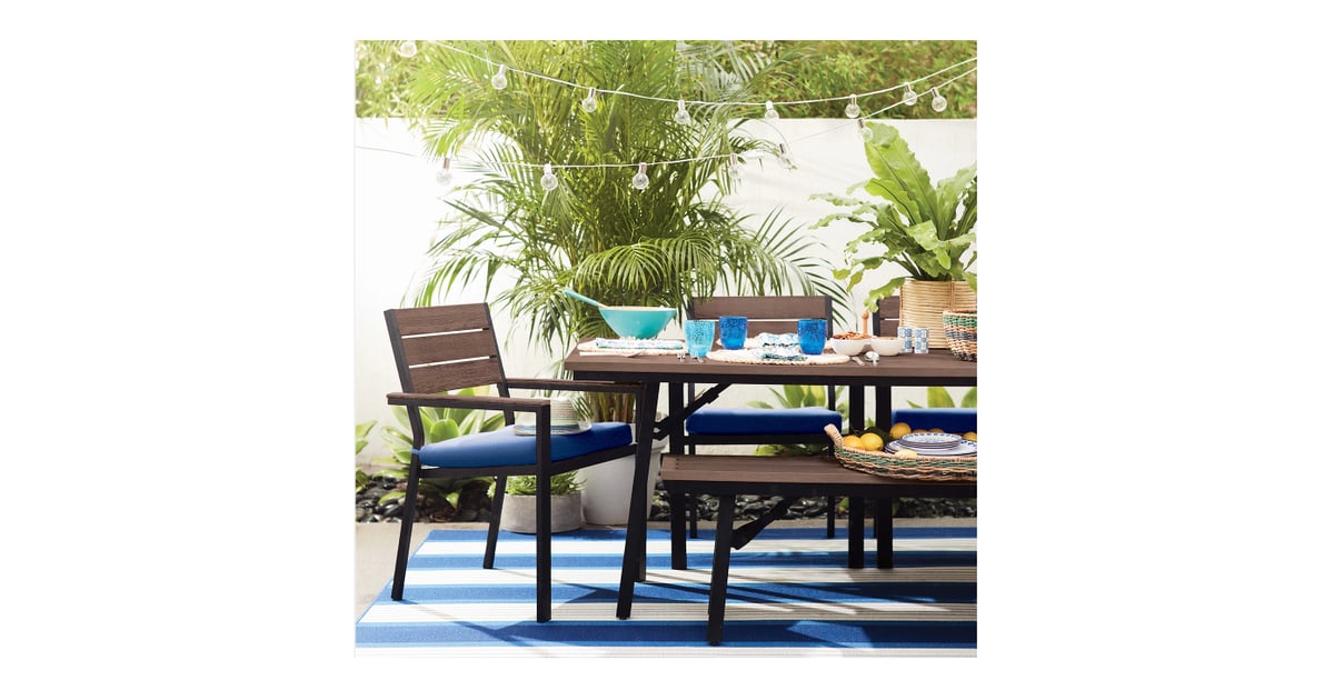 Mantega Faux Wood Folding Patio Dining Table Target S Affordable Outdoor Furniture Is The Creative Solution Your Small Patio Needs Popsugar Home Photo 5