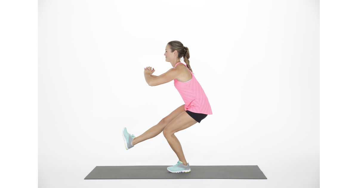 Single leg squat hold sales