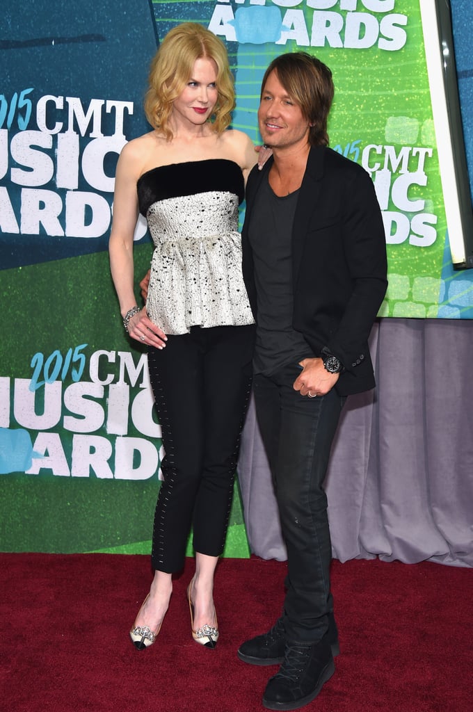 Nicole Kidman and Keith Urban at the CMT Awards 2015