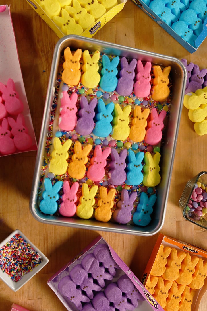 Peeps Funfetti Cookie Bars