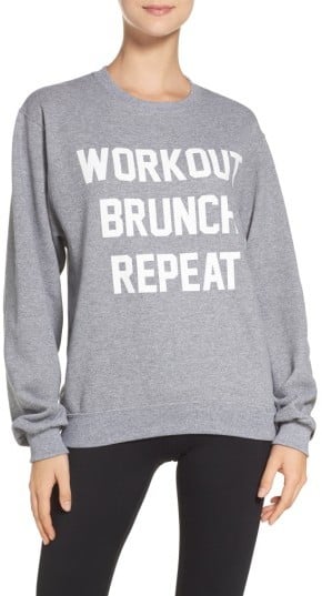 Private Party Women's Workout Brunch Repeat Sweatshirt