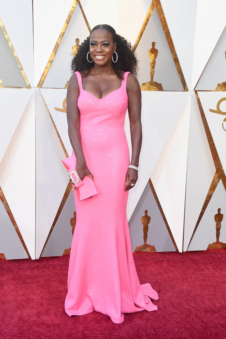 Viola davis red dress discount