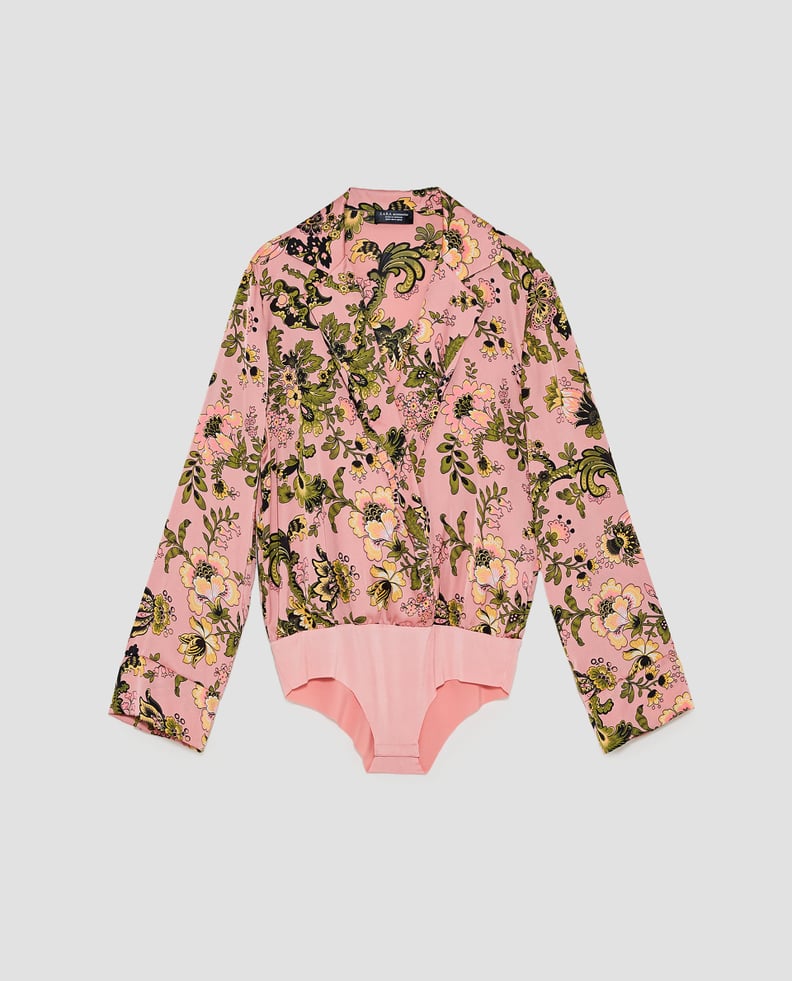 Zara Printed Bodysuit