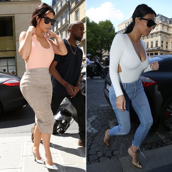 Kim Kardashian Paris Street Style