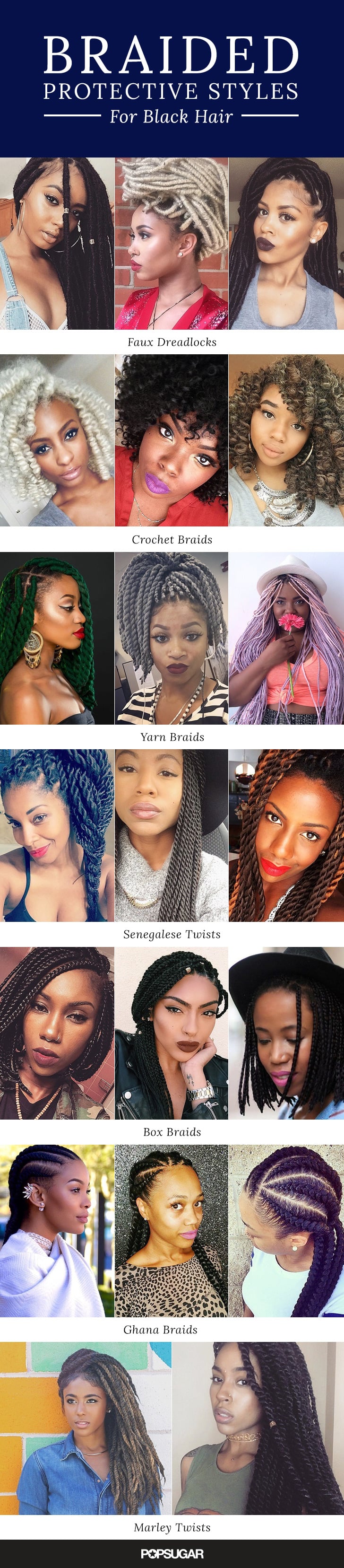 Black Braided Hairstyles With Extensions Black Braided Hairstyles With Extensions