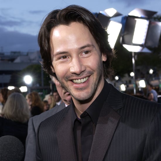 Pictures of Keanu Reeves Smiling