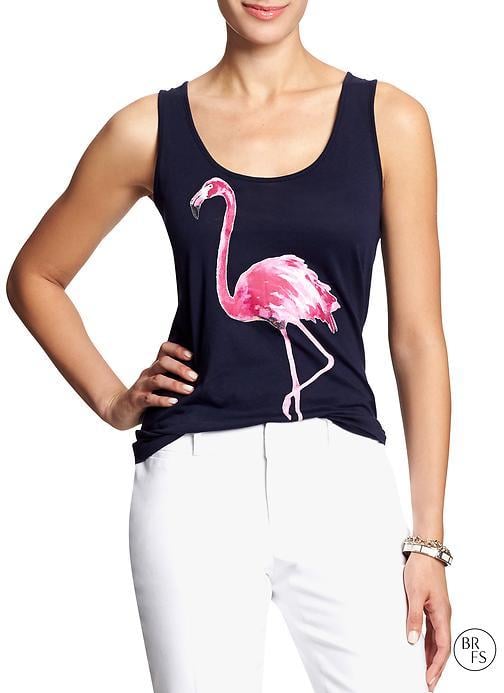 Banana Republic Flamingo Tank