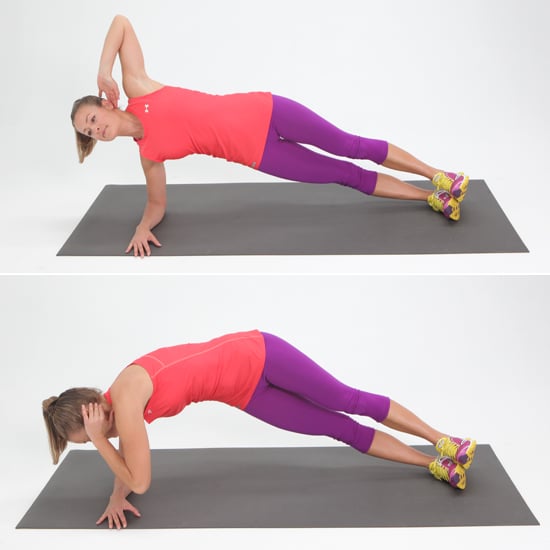 Obliques: Twisting Side Plank