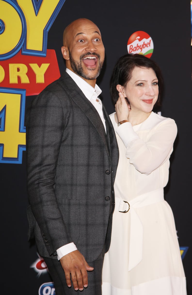 Keegan-Michael Key and Elisa Pugliese at the Toy Story 4 Premiere