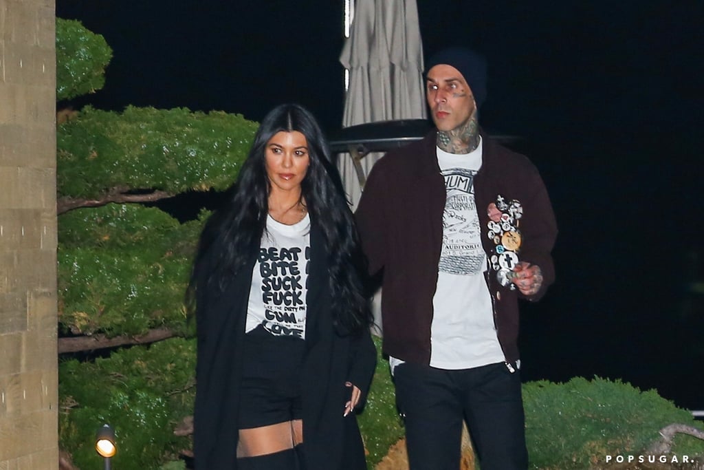 Kourtney Kardashian and Travis Barker's Cutest Pictures