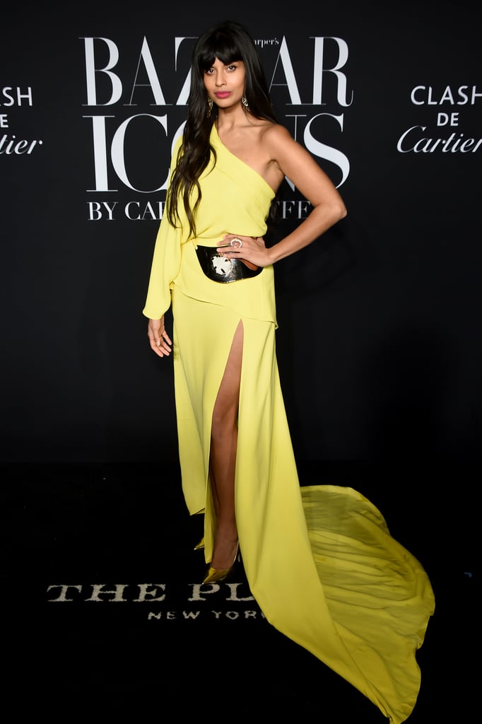 Jameela Jamil at the Harper's Bazaar ICONS Party During New York Fashion Week