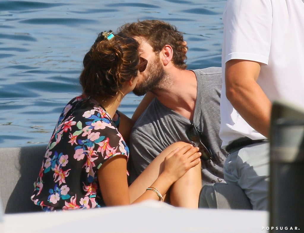 Nina Dobrev and Austin Stowell PDA in St.-Tropez Pictures
