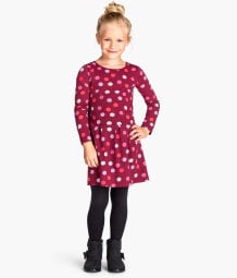 H&M Printed Jersey Dress