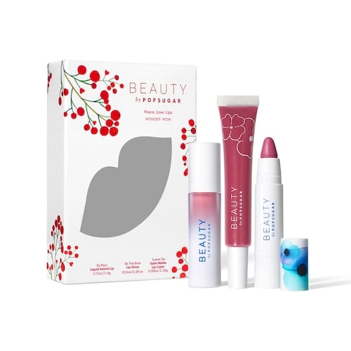 Beauty By Popsugar 3 Piece Peacelovelips Kit The Best Beauty Ts For Teens 2019 