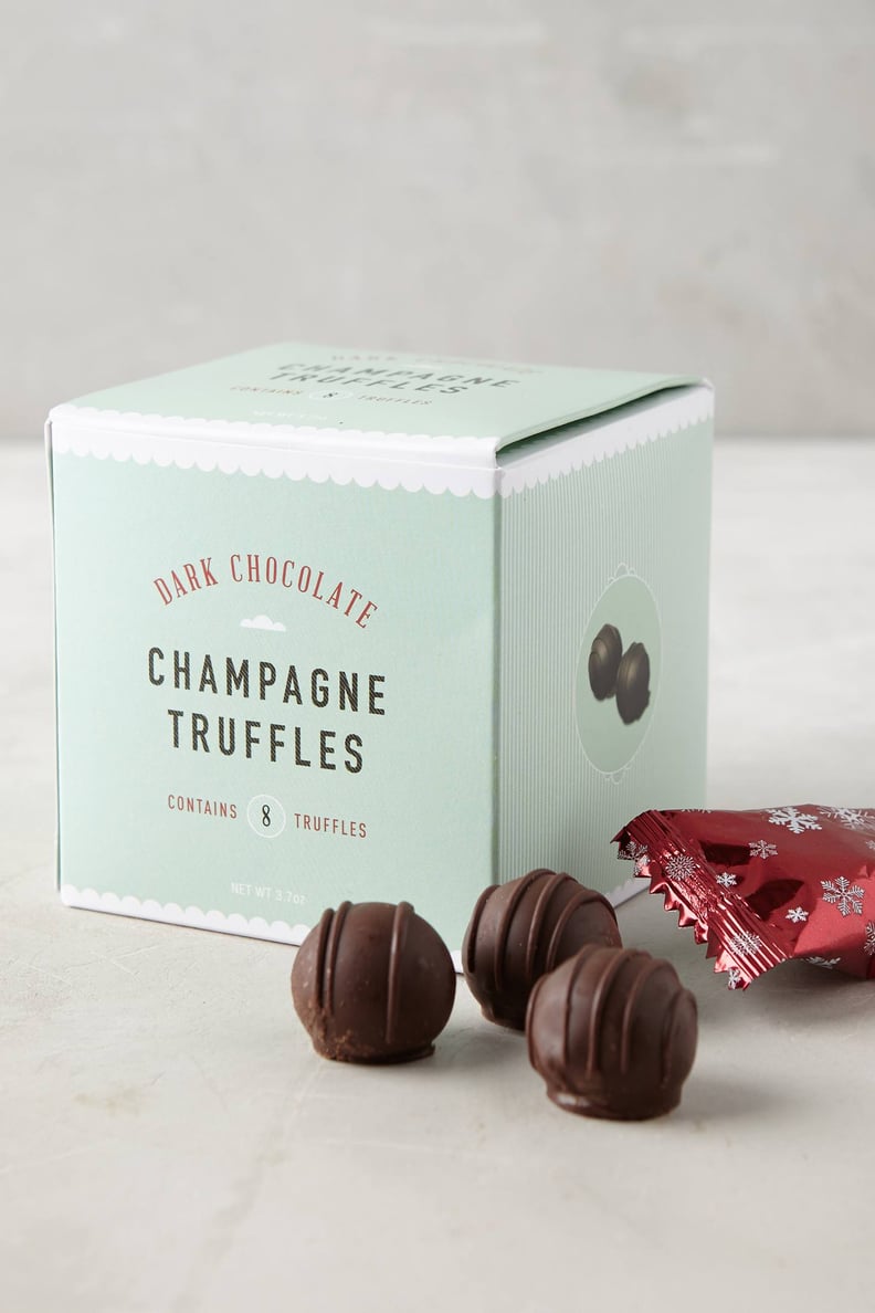 Anthropologie Dark Chocolate Champagne Truffles ($18)