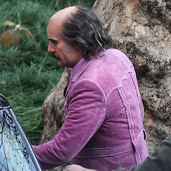 Adam Driver, Lady Gaga, and Jared Leto on House of Gucci Set