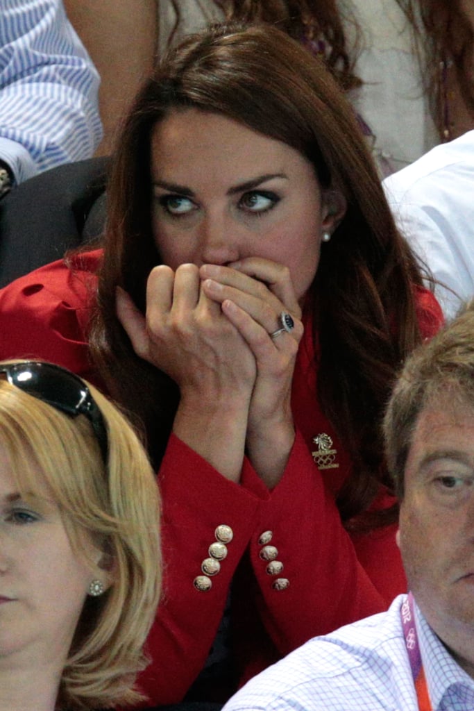 Kate Middleton's Facial Expressions Watching Sports Pictures