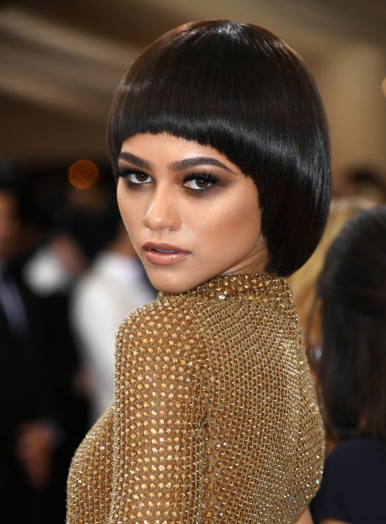Zendaya在2016年Met Gala上的发型和妆容