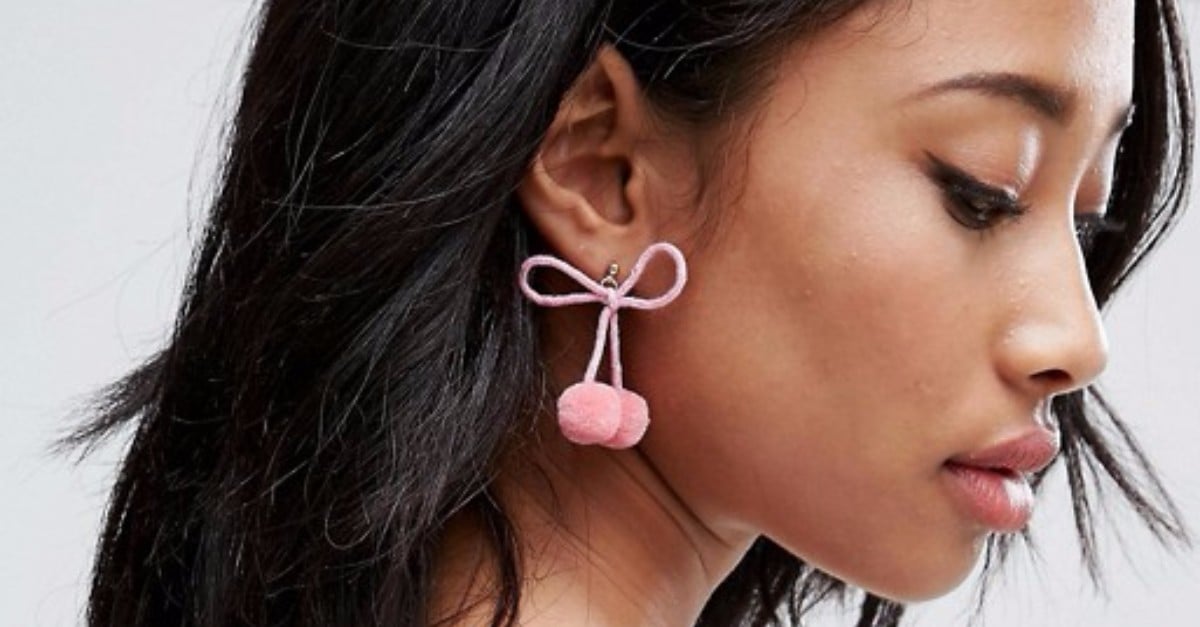 PINK BAM BAM POST EARRING main image 1