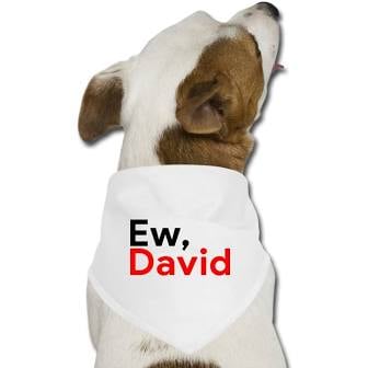 Ew, David Dog Bandana