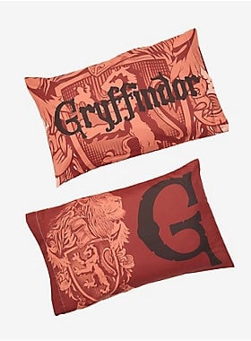 Harry Potter Gryffindor Pillowcase Set