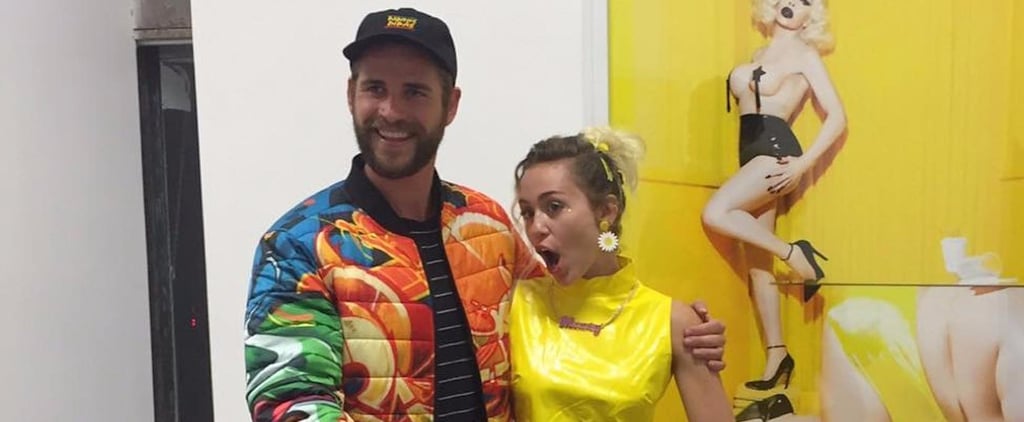 Miley Cyrus and Liam Hemsworth at a Museum November 2016