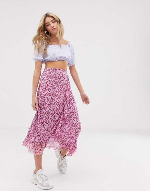 Resume Ninnet Floral Midi Skirt