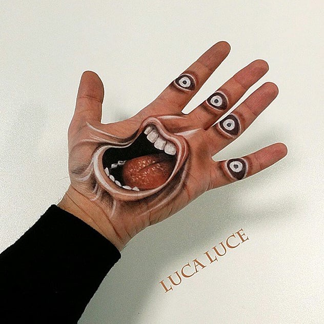 Creepy, but perfect for Halloween.