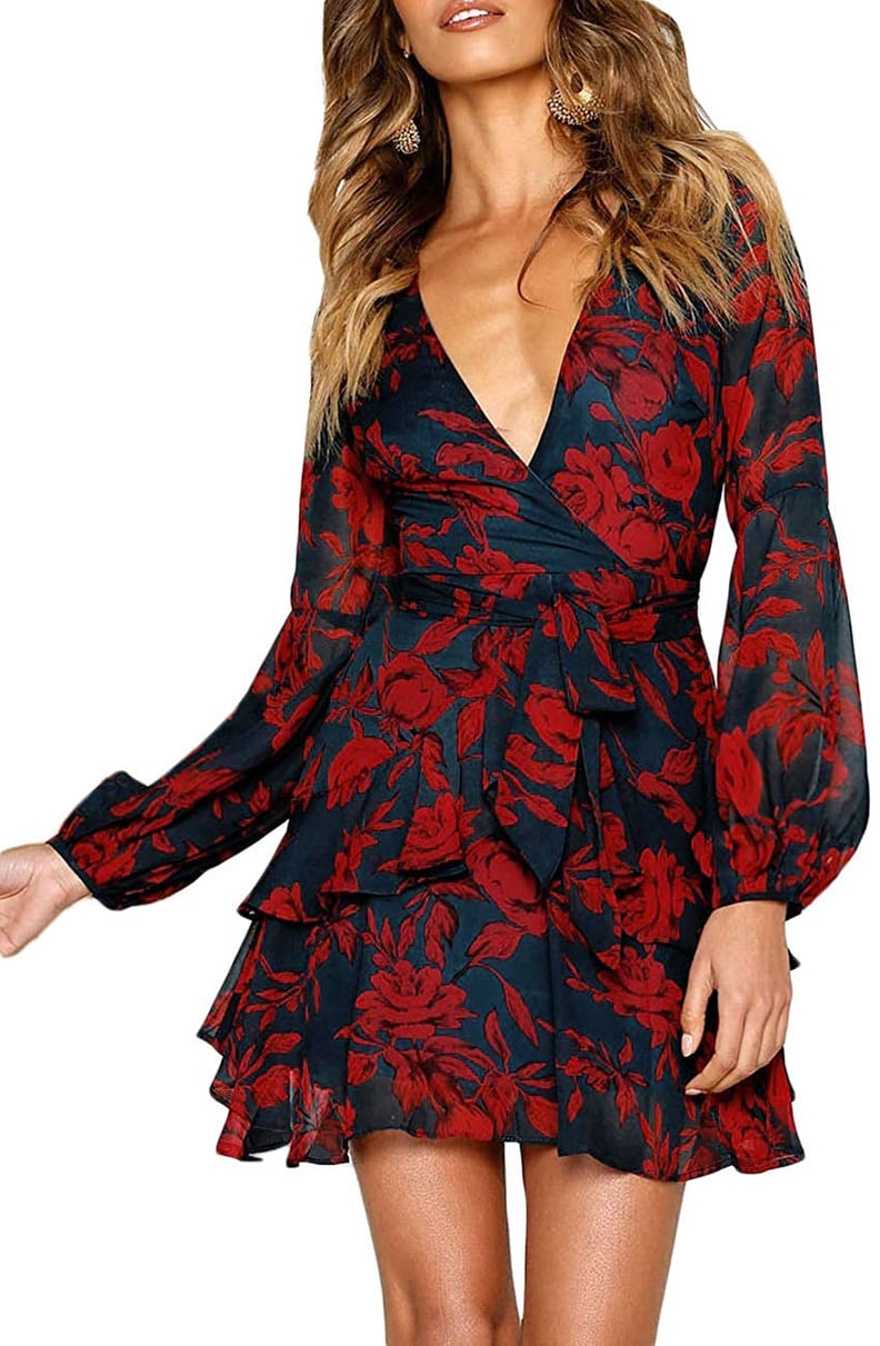 Uguest Floral Mini Party Dress