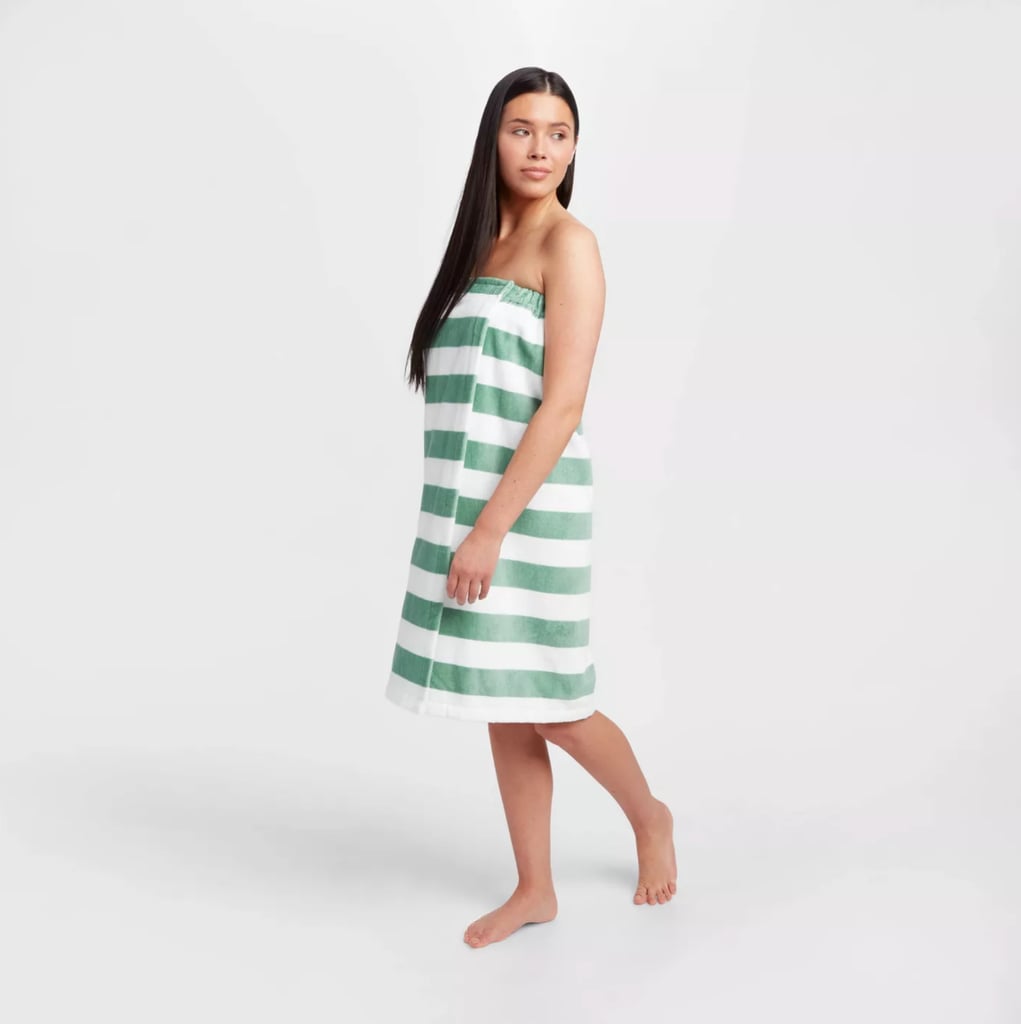 Green Stripe: Room Essentials Bath Body Wrap