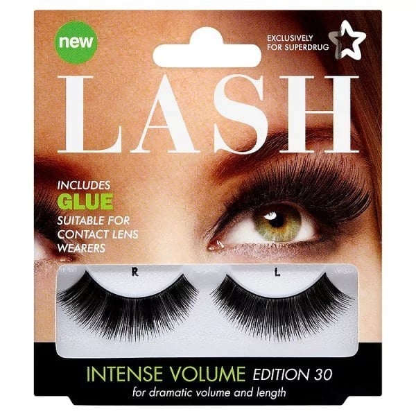 Superdrug LASH False Lashes Intense Volume Edition #30