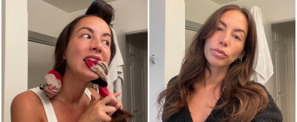 I Tried TikTok's Sock Curls Heatless Hair Hack