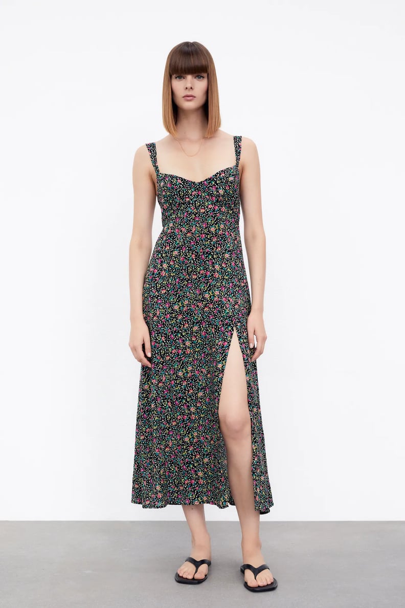 Zara Floral Print Dress