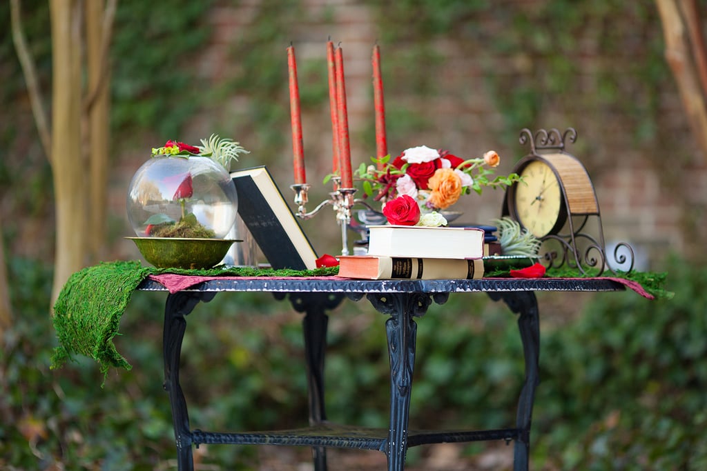 Beauty and the Beast-Inspired Styled Wedding Shoot