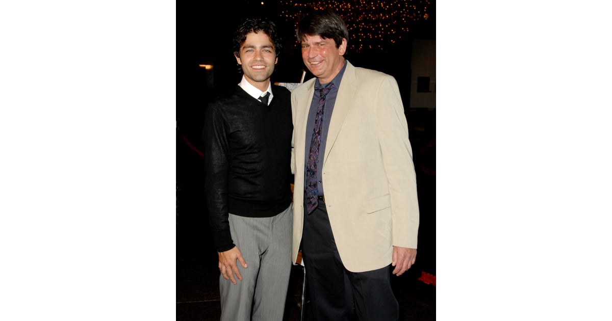 Adrian Grenier | Celebrities With Their Dads | Pictures | POPSUGAR
