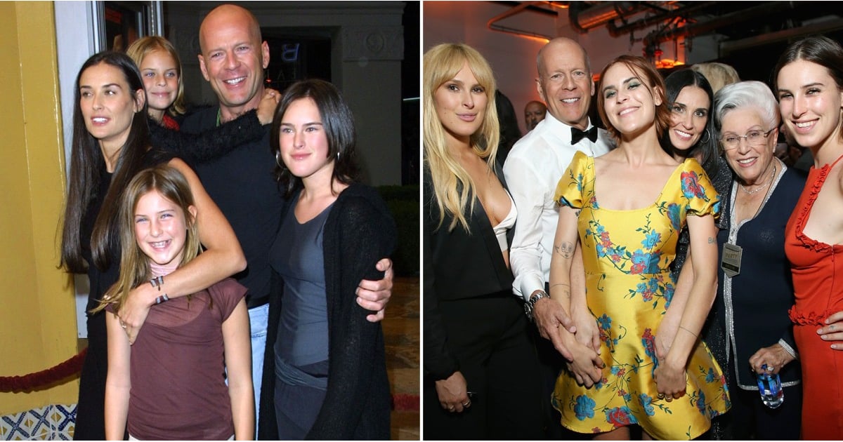 Demi Moore and Bruce Willis Family Pictures | POPSUGAR Celebrity