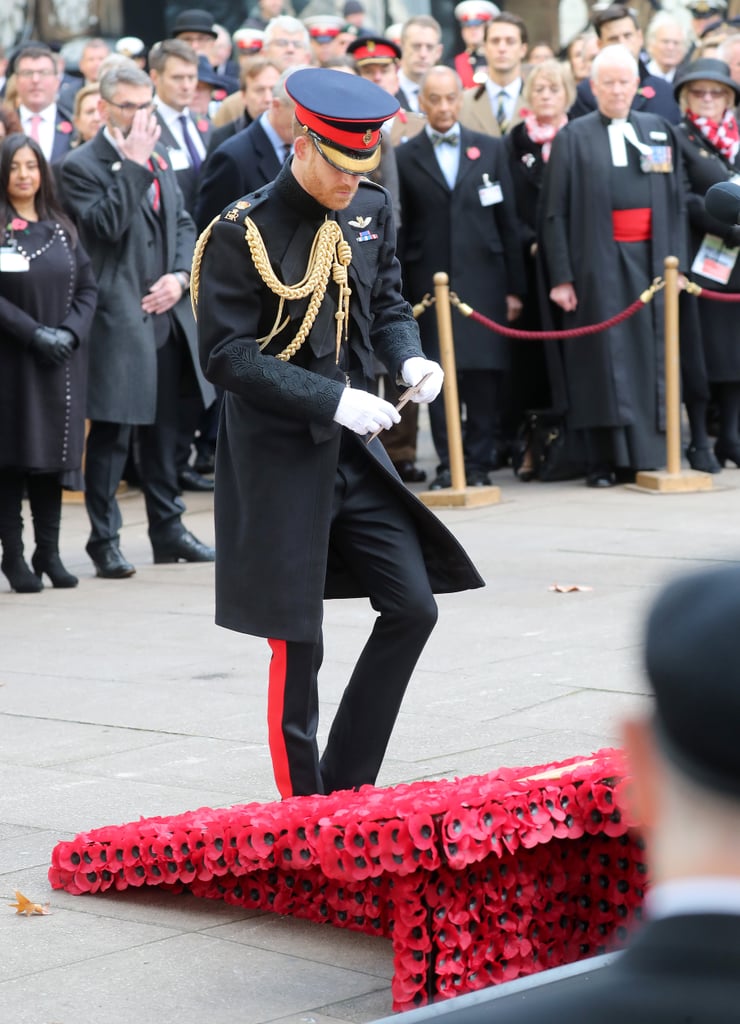 Prince Harry and Meghan Markle Field of Remembrance 2019