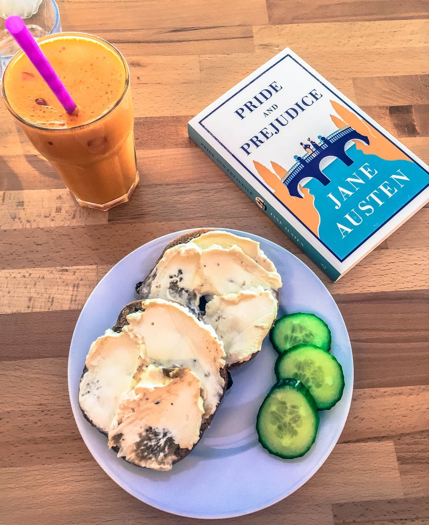 For a quick — yet just as yummy — bite to eat, check out Books and Bagels. It is here that your bagel dreams will come true, as these doughy circles are delicious! The best part? They're delivered with a generous heaping of homemade cream cheese!