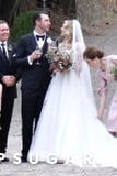 Kate Upton's Modest, Sheer-Sleeved Wedding Dress Is the Kind You Dream of Getting Married in