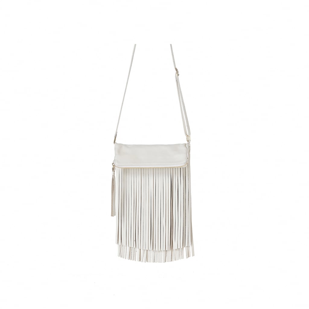 B-Low the Belt Kenzy Crossbody Bone Satchel ($315)