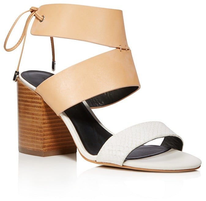 Rebecca Minkoff Christy Lace Up Block Heel Sandals ($195)