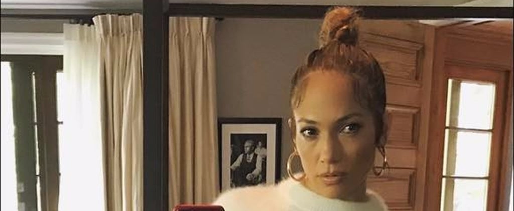 Jennifer Lopez Wearing Jeans and Timberland Boots April 2017