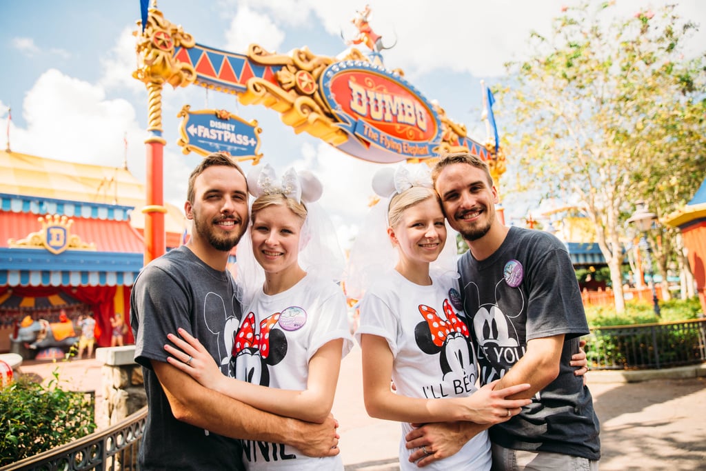 Twins Who Married Twins Honeymoon at Disney World 2018