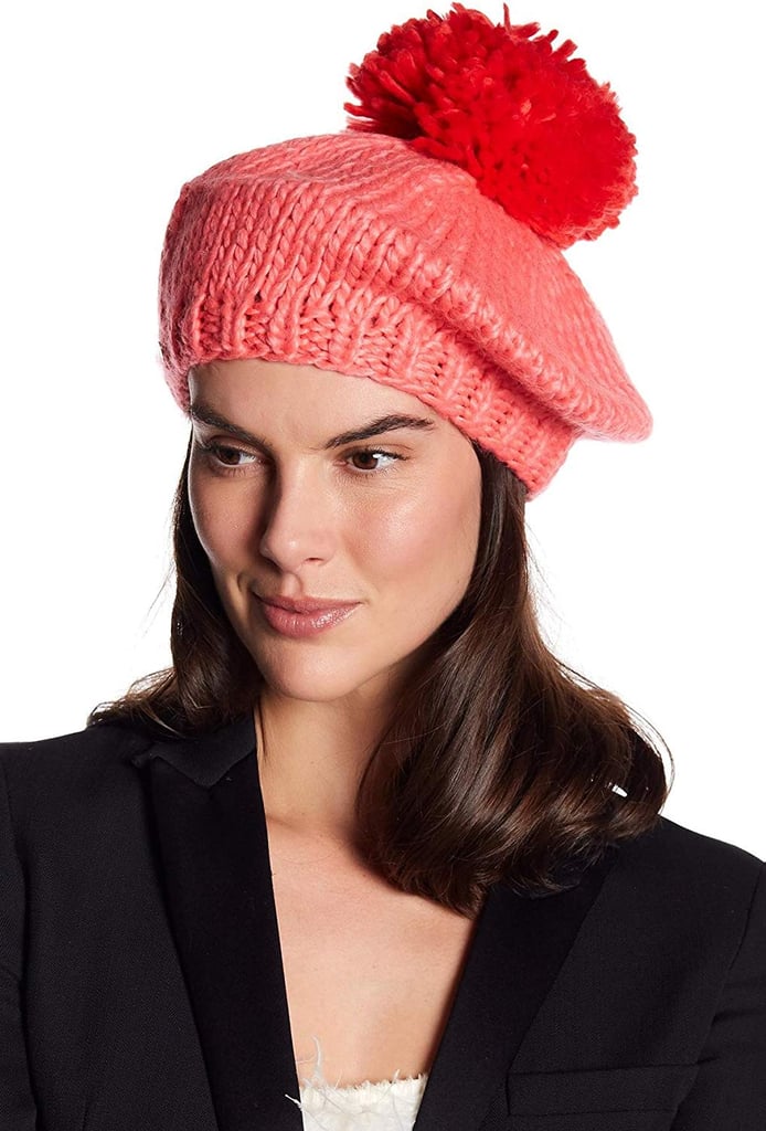 Kate Spade New York Handknit Pom-Pom Beret