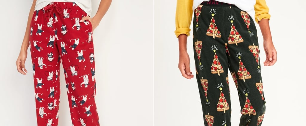 The Most Festive Pajama Bottoms You Can Still Scoop at Old Navy (For Adults and Kids, Too!)