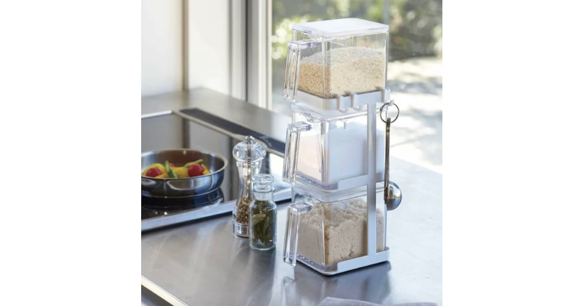 Tower Salt and Sugar Container 2 Jar Spice Rack Most Stylish and