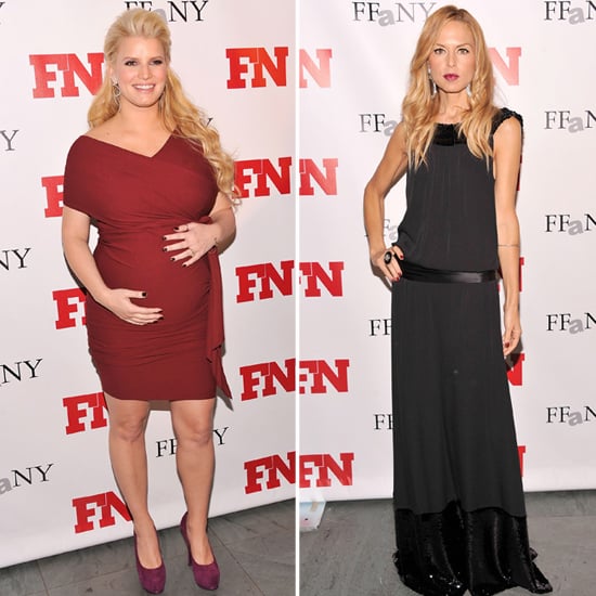 Jessica Simpson Pregnant Red Dress Pictures And Rachel Zoe At Footwear News Achievement Awards Popsugar Celebrity Australia Get the lowest price on your favorite brands at poshmark. jessica simpson pregnant red dress