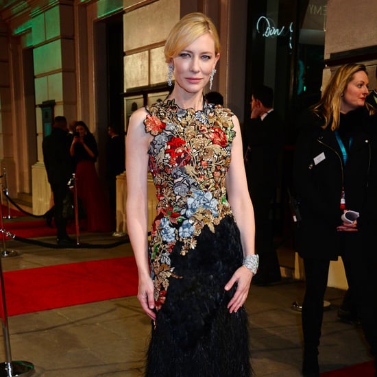 Cate Blanchett in Alexander McQueen at the BAFTA Awards 2016