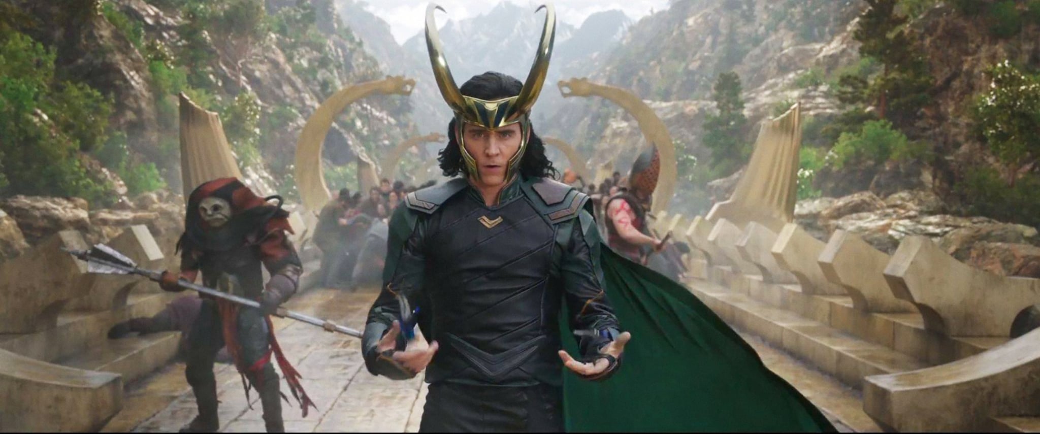 THOR: RAGNAROK, Tom Hiddleston as Loki, 2017. Walt Disney Studios Motion Pictures/courtesy Everett Collection